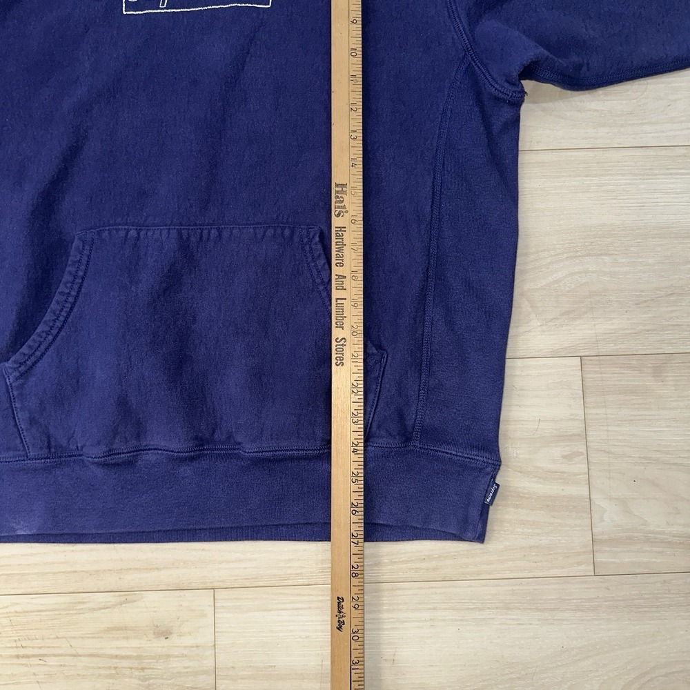 Supreme Kaws Chalk‎ Box Logo Washed Navy Size Medium Streetwear Hype Skater - Picture 8 of 11